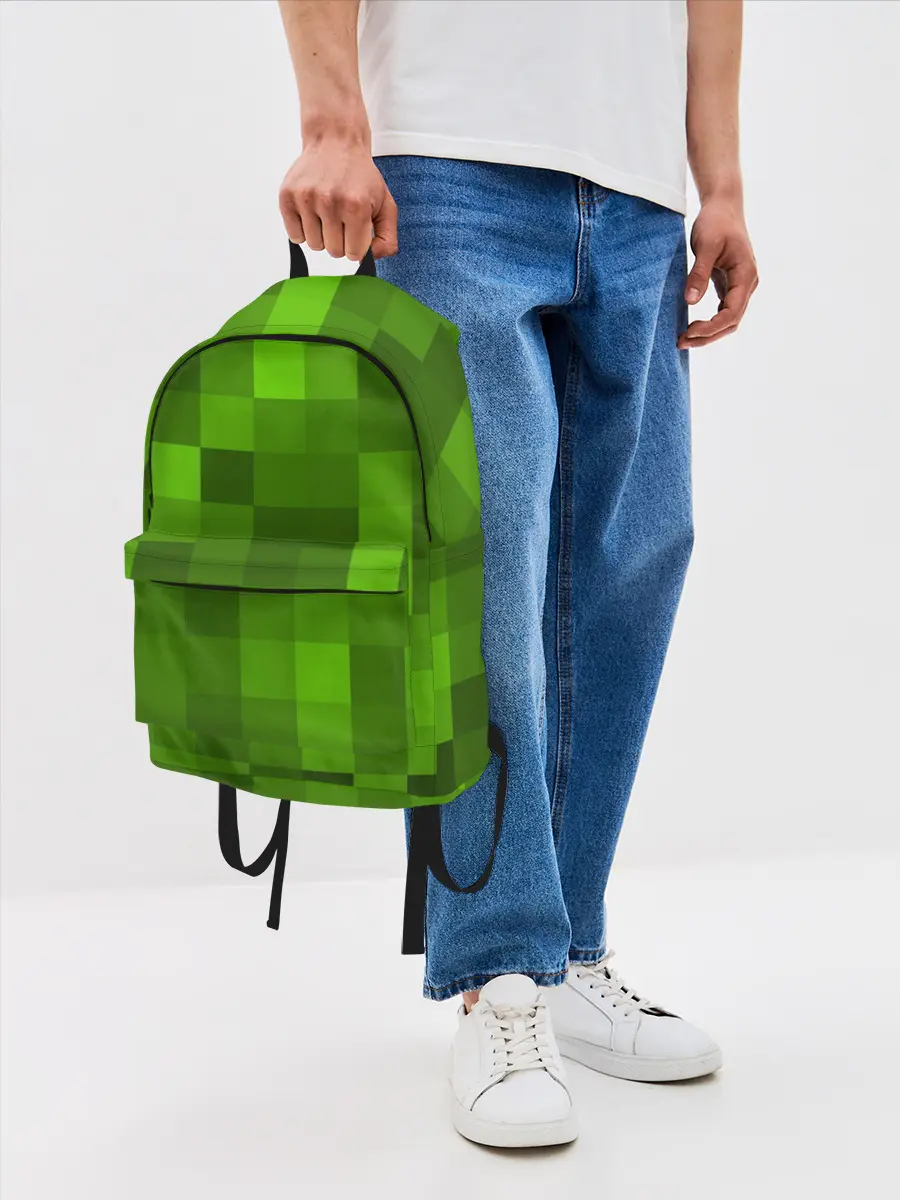 Рюкзак джинсовый / Minecraft