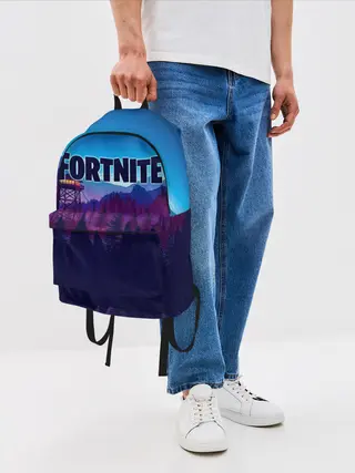 Рюкзак джинсовый / Fortnite Save the World