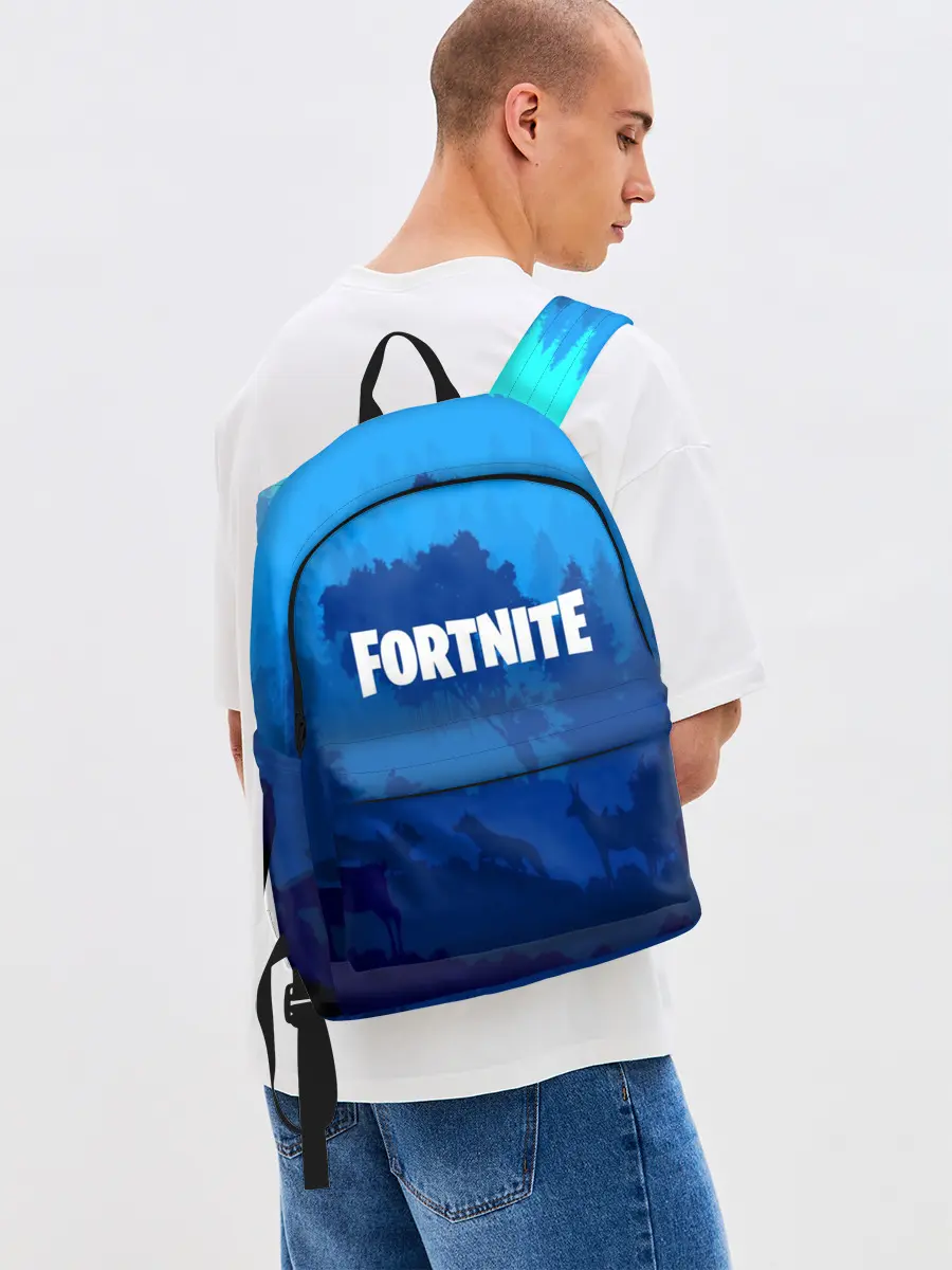 Рюкзак джинсовый / Fortnite