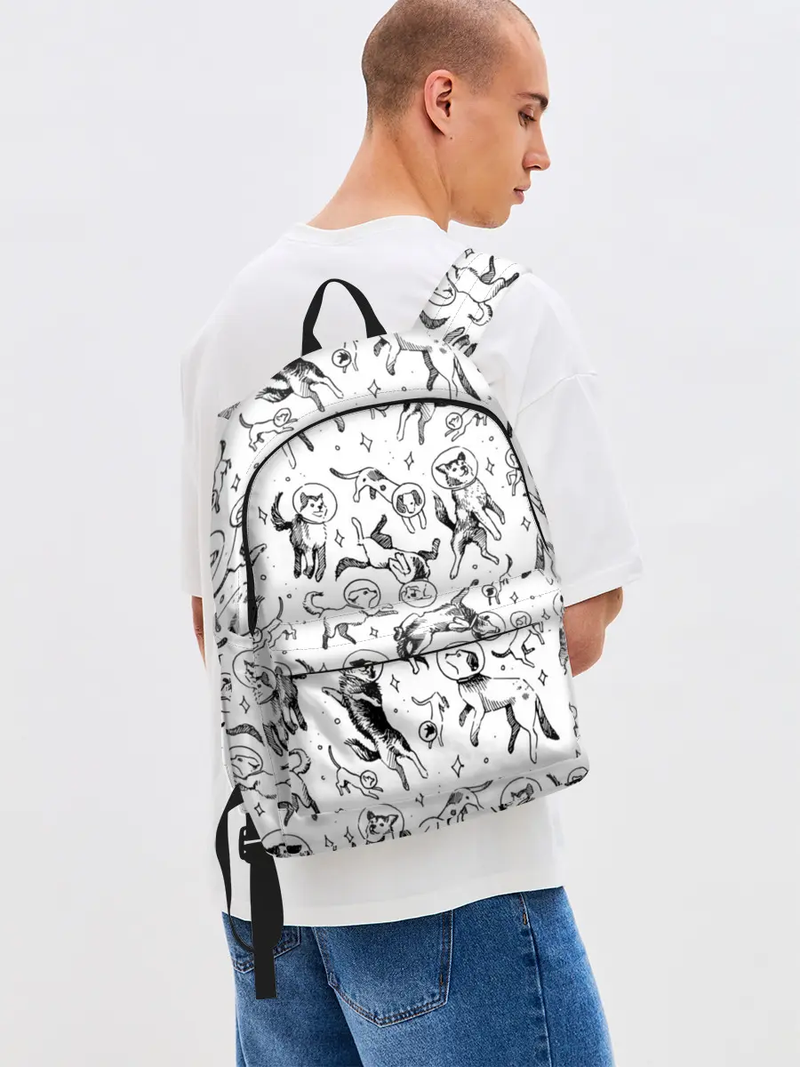 Рюкзак джинсовый / Super Space Dogs