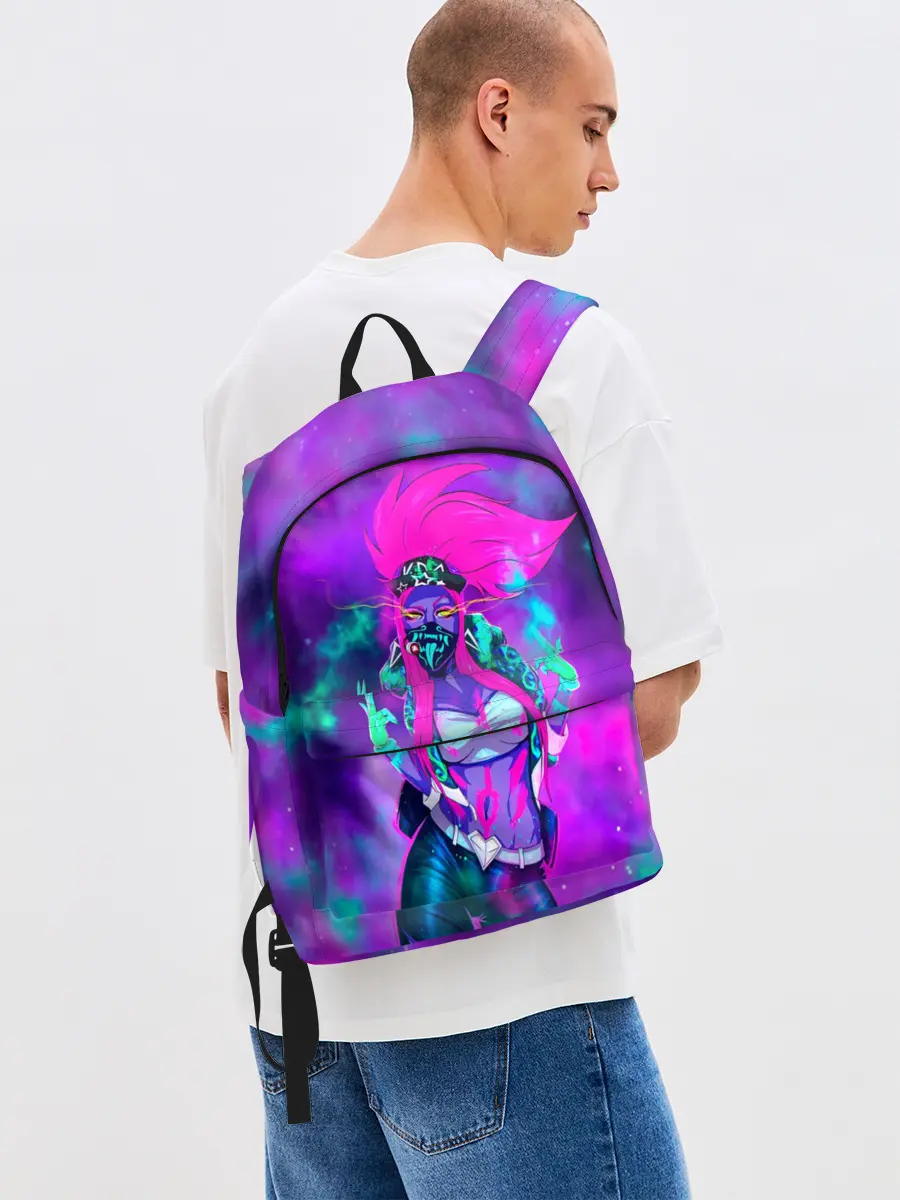 Рюкзак джинсовый / Akali. KDA