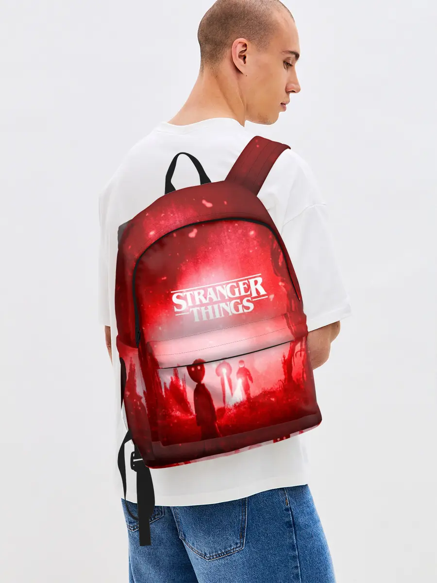 Рюкзак джинсовый / Очень странные дела