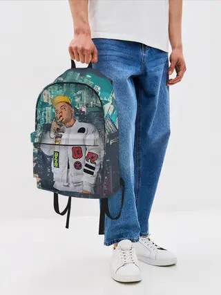 Рюкзак джинсовый / Сайонара бой