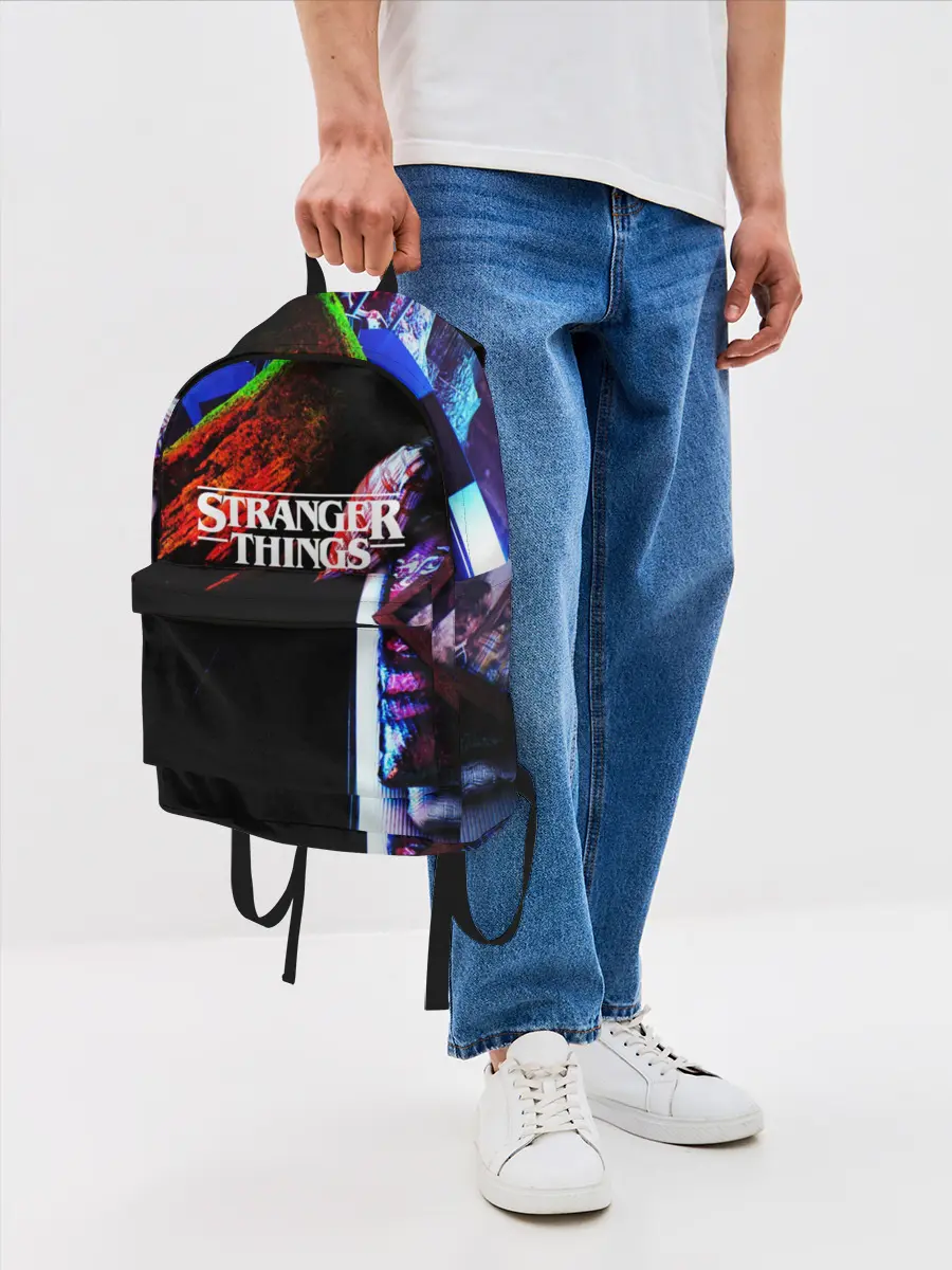 Рюкзак джинсовый / Очень странные дела