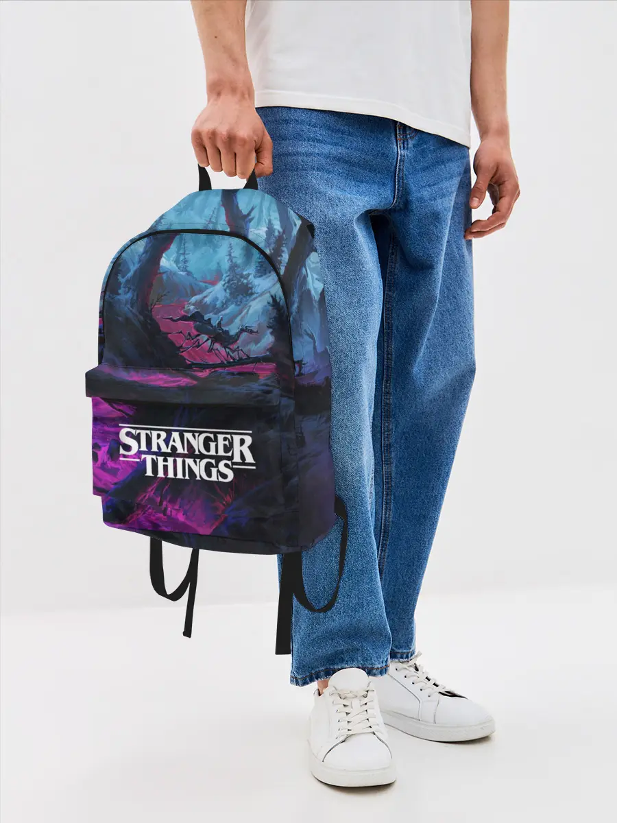 Рюкзак джинсовый / Очень странные дела