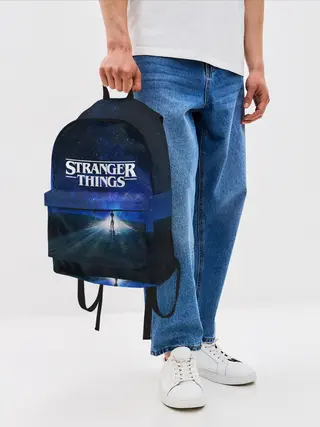 Рюкзак джинсовый / Очень странные дела