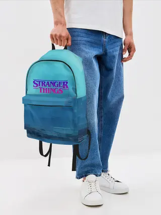 Рюкзак джинсовый / Очень странные дела