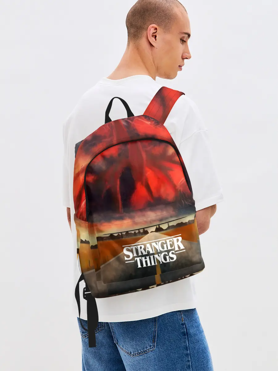 Рюкзак джинсовый / Очень странные дела