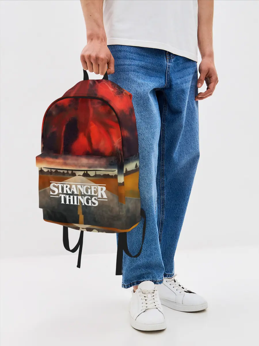 Рюкзак джинсовый / Очень странные дела