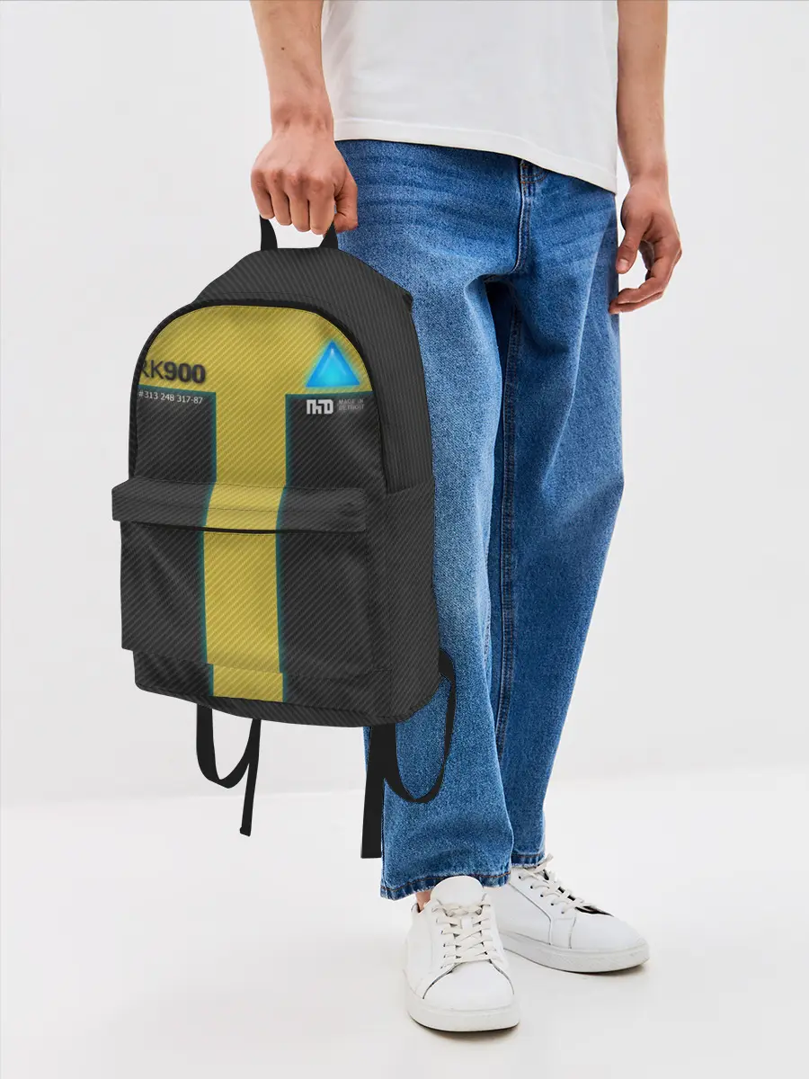 Рюкзак джинсовый / TrdDBH, detroit, become human,