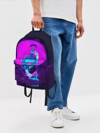 Рюкзак джинсовый / Akali. KDA