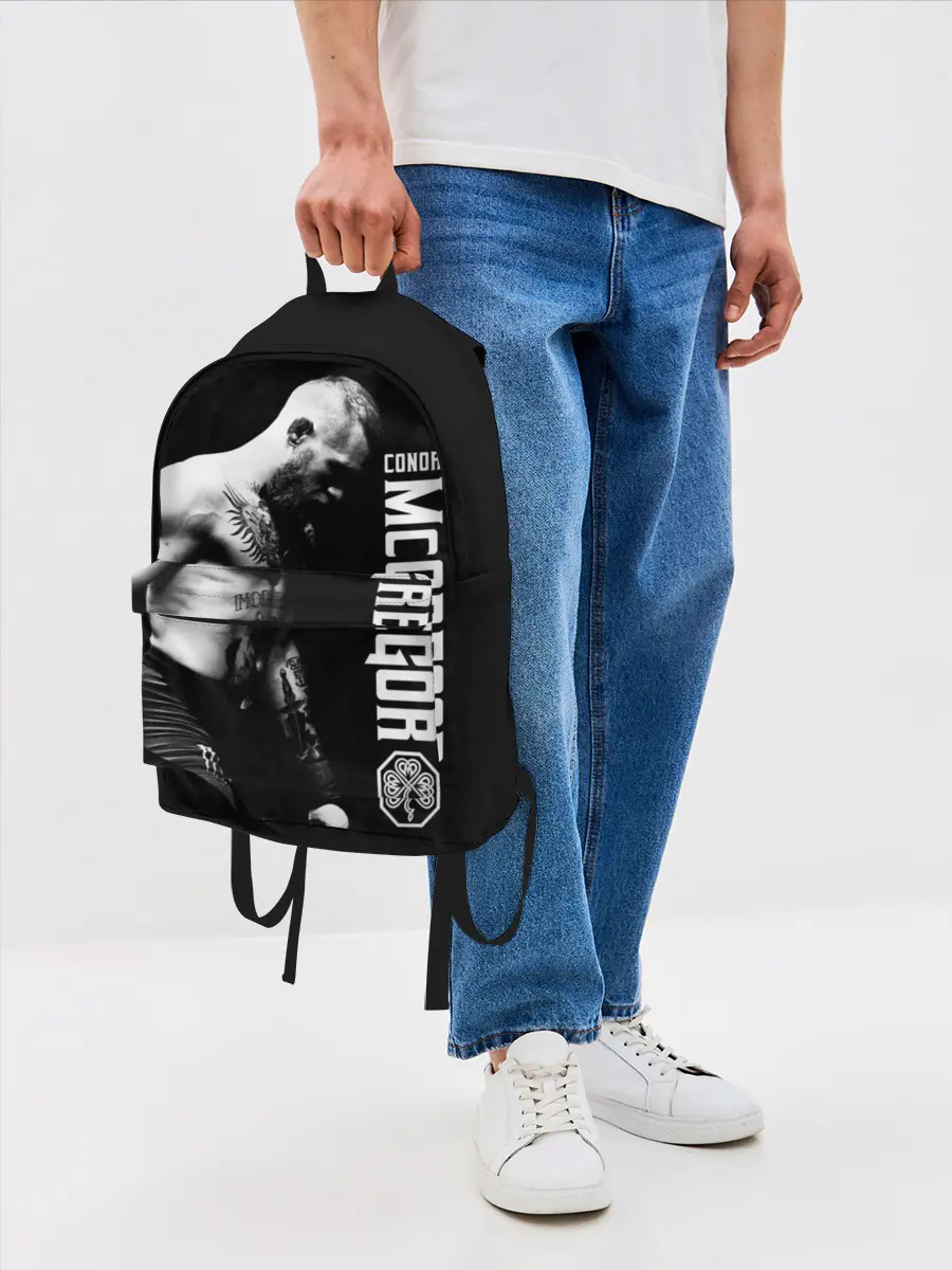 Рюкзак джинсовый / Конор МакГрегор