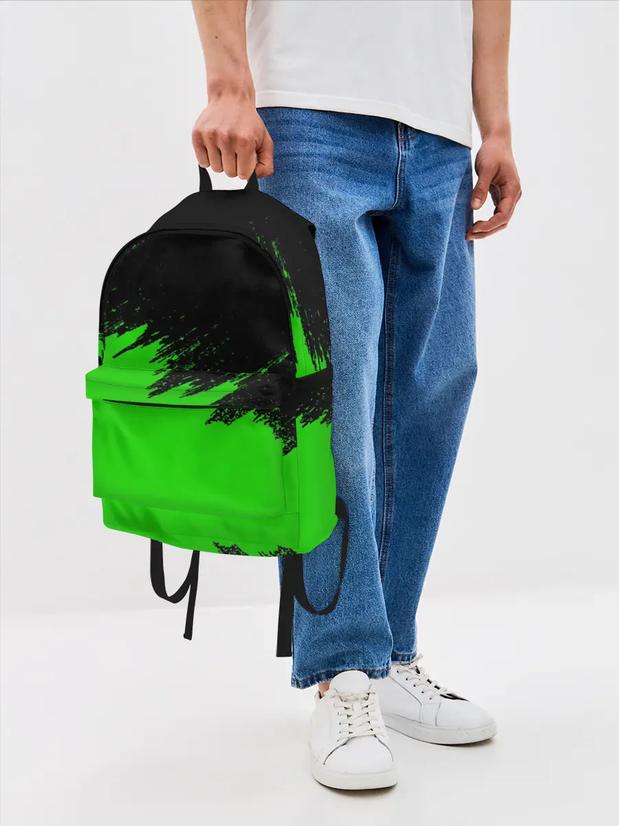 Рюкзак джинсовый / КРАСКА И НИЧЕГО ЛИШНЕГО!