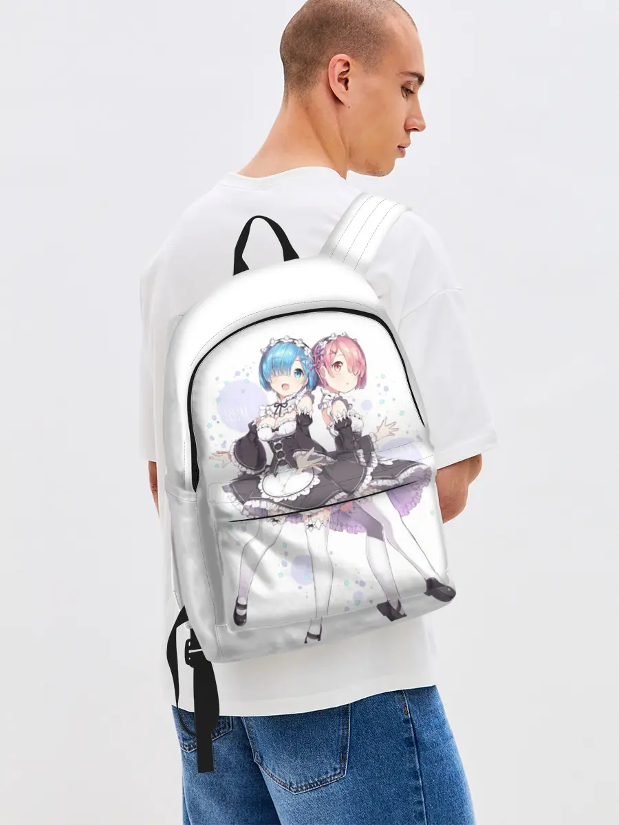 Рюкзак джинсовый / Re Zero