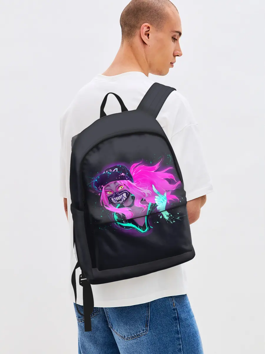 Рюкзак джинсовый / Akali. KDA