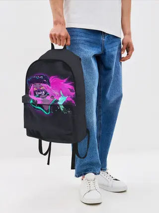 Рюкзак джинсовый / Akali. KDA