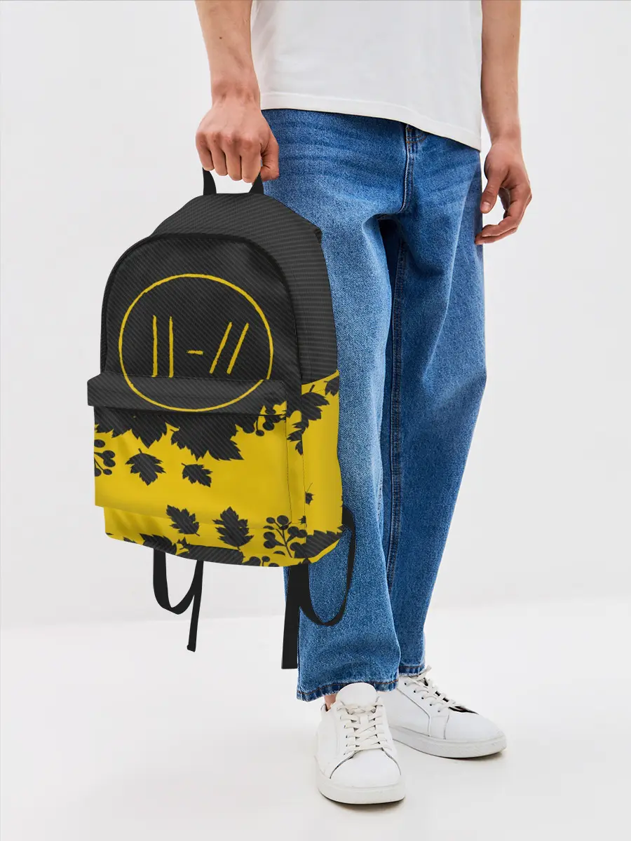 Рюкзак джинсовый / TWENTY ONE PILOTS.