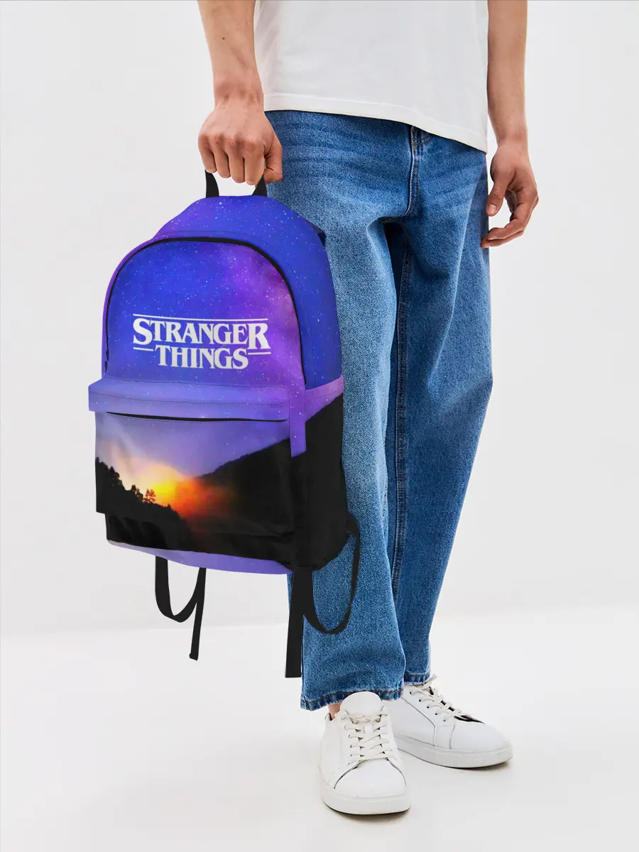 Рюкзак джинсовый / Очень странные дела