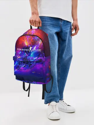 Рюкзак джинсовый / cs go:Revenge of the Beasts
