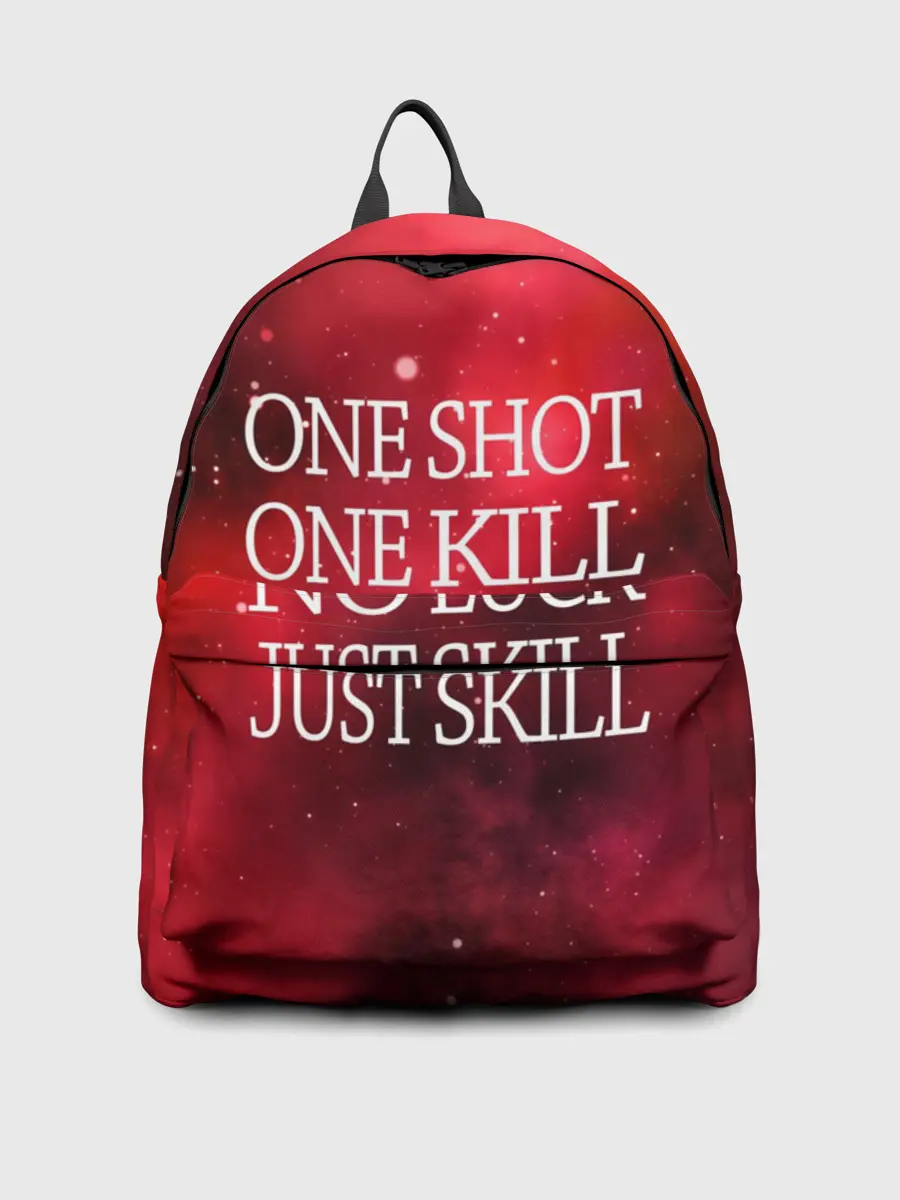 Рюкзак джинсовый / One Shot One Kill