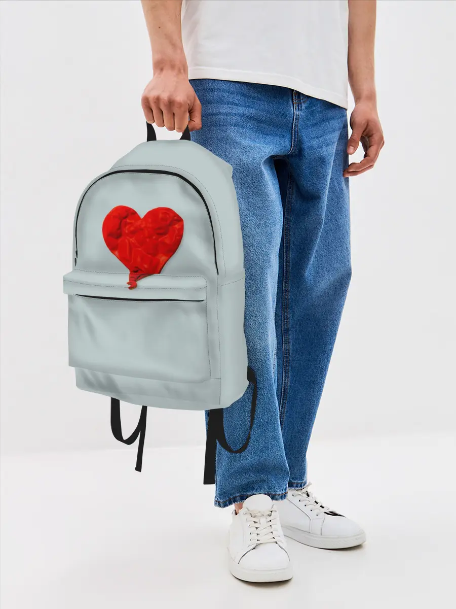 Рюкзак джинсовый / Kanye West Heartbreak