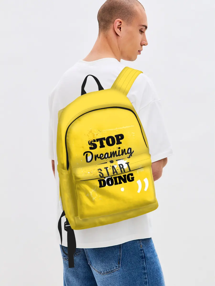 Рюкзак джинсовый / Stop dreaming