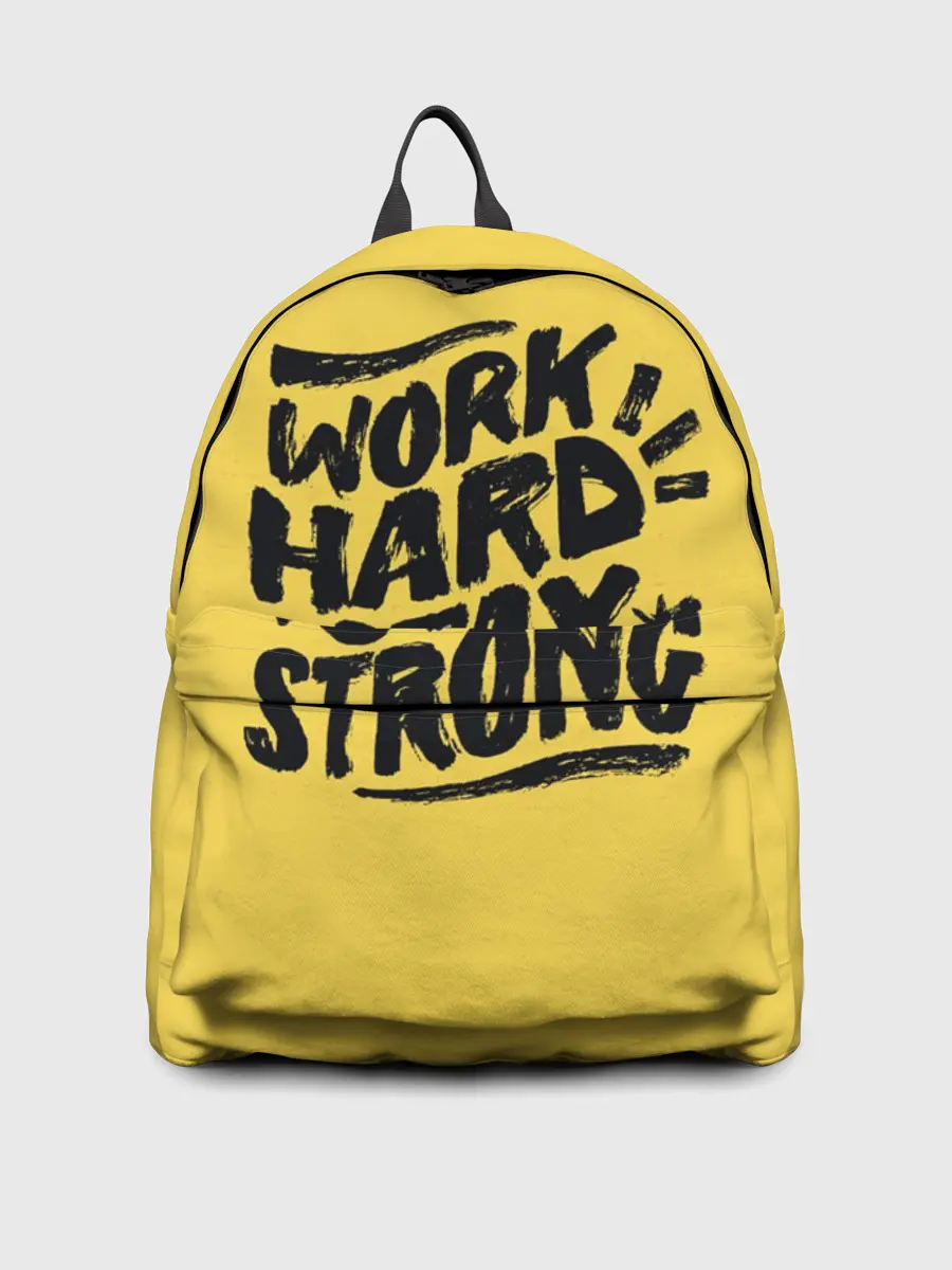 Рюкзак джинсовый / Work hard