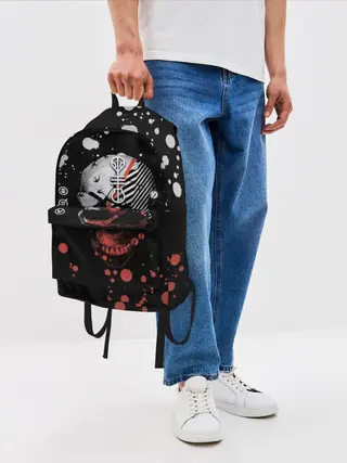 Рюкзак джинсовый / Twenty One Pilots