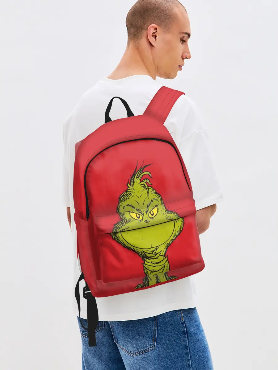 Рюкзак джинсовый / Grinch