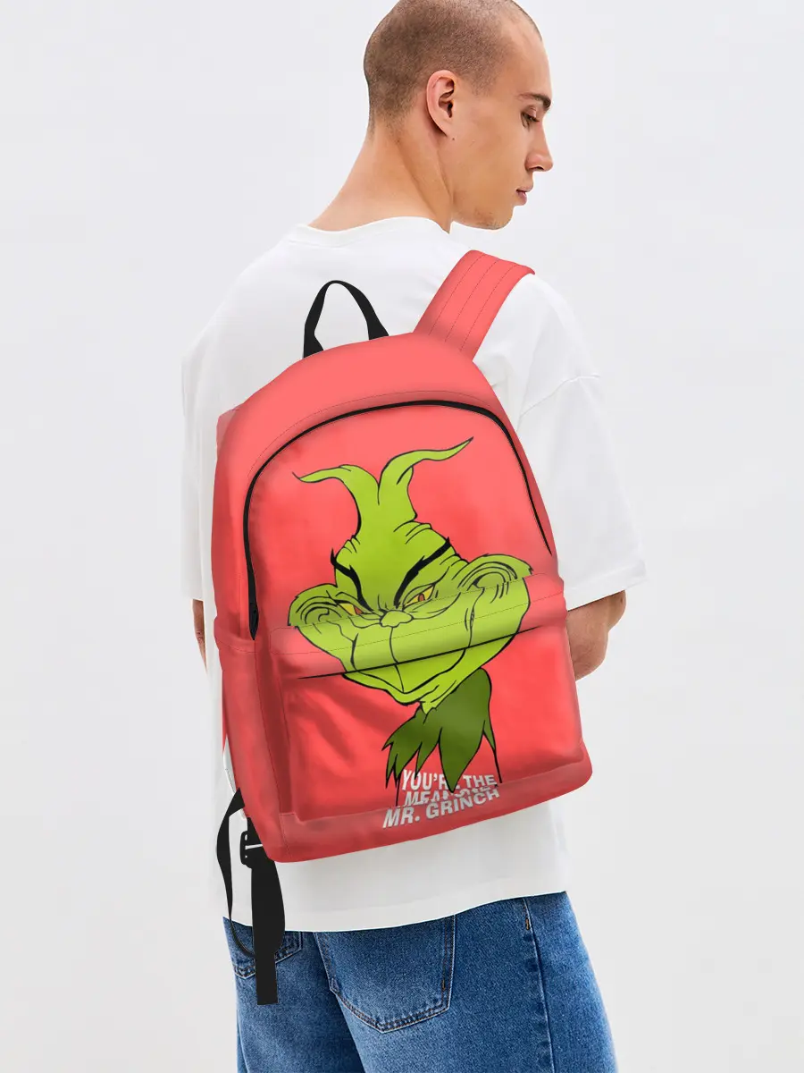 Рюкзак джинсовый / Mr. Grinch