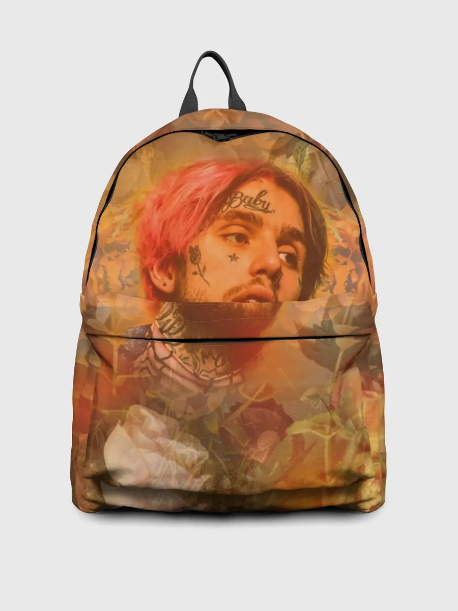 Рюкзак джинсовый / Lil Peep rose