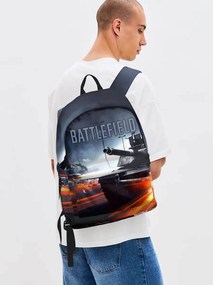 Рюкзак джинсовый / BATTLEFIELD