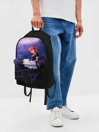 Рюкзак джинсовый / АСКА ЛЭНГЛИ горничная