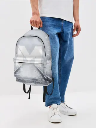 Рюкзак джинсовый / METRO