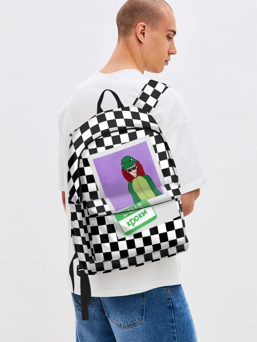 Рюкзак джинсовый / Френдзона Кроки