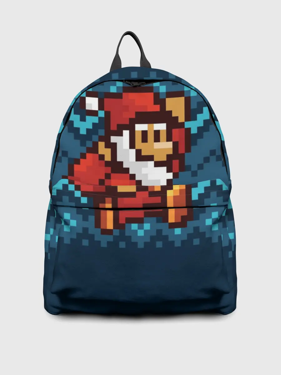 Рюкзак джинсовый / Марио Санта Клаус