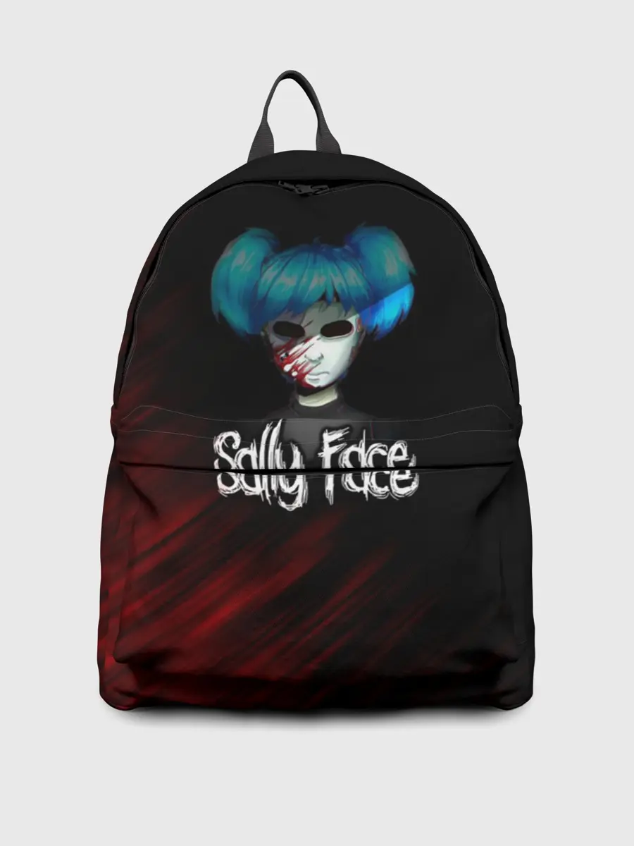 Рюкзак джинсовый / Sally Face окровавленное лицо