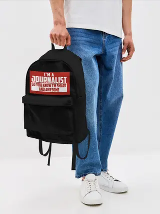 Рюкзак джинсовый / Iam Journalist