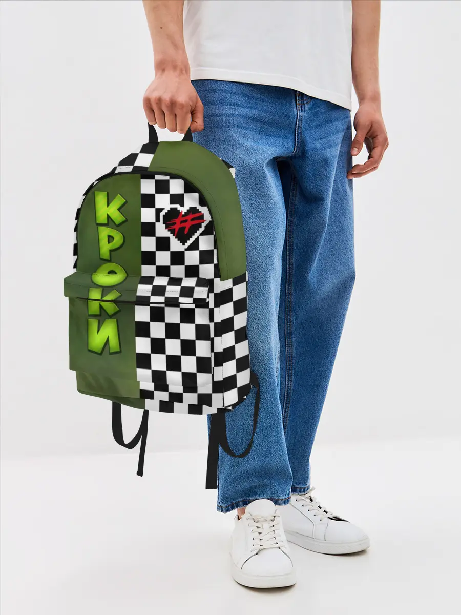 Рюкзак джинсовый / Френдзона Кроки