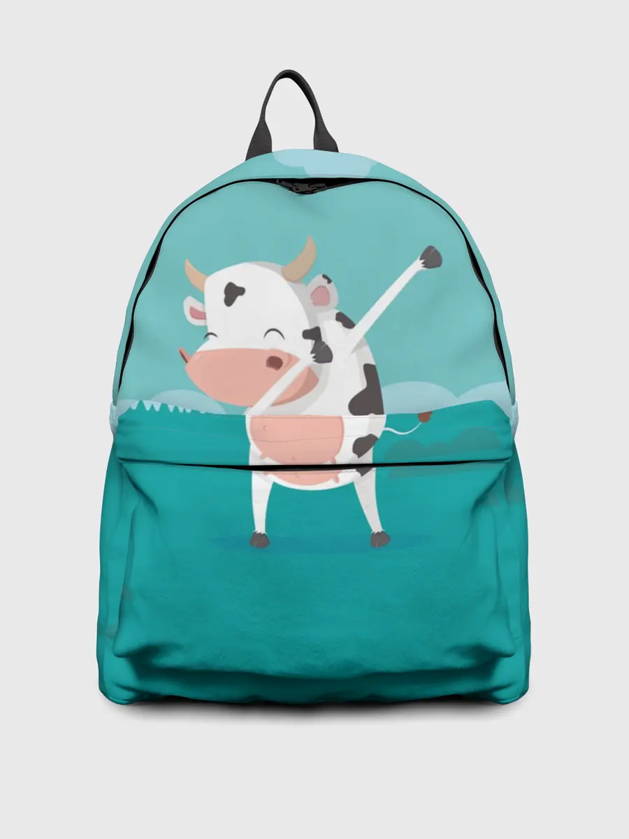 Рюкзак джинсовый / DAB Корова