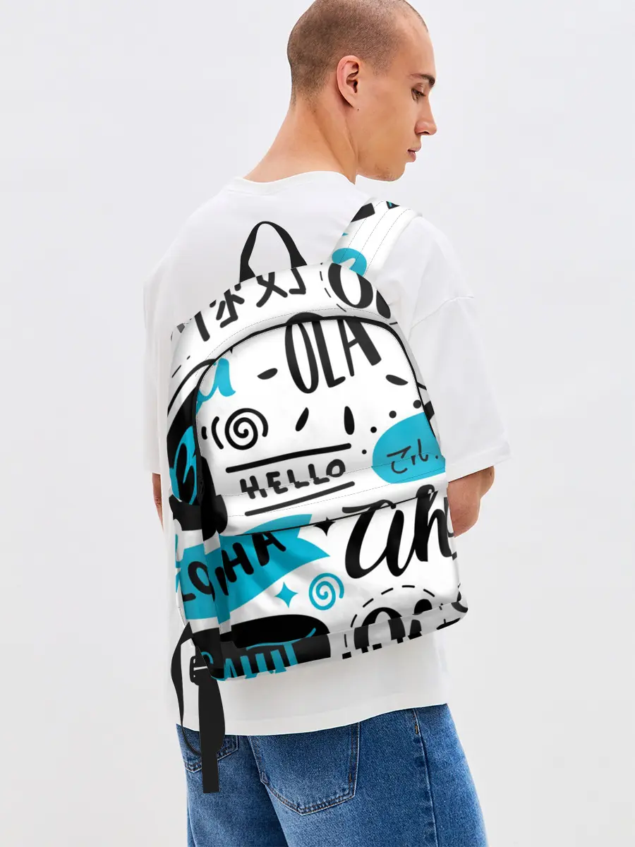 Рюкзак джинсовый / Hello