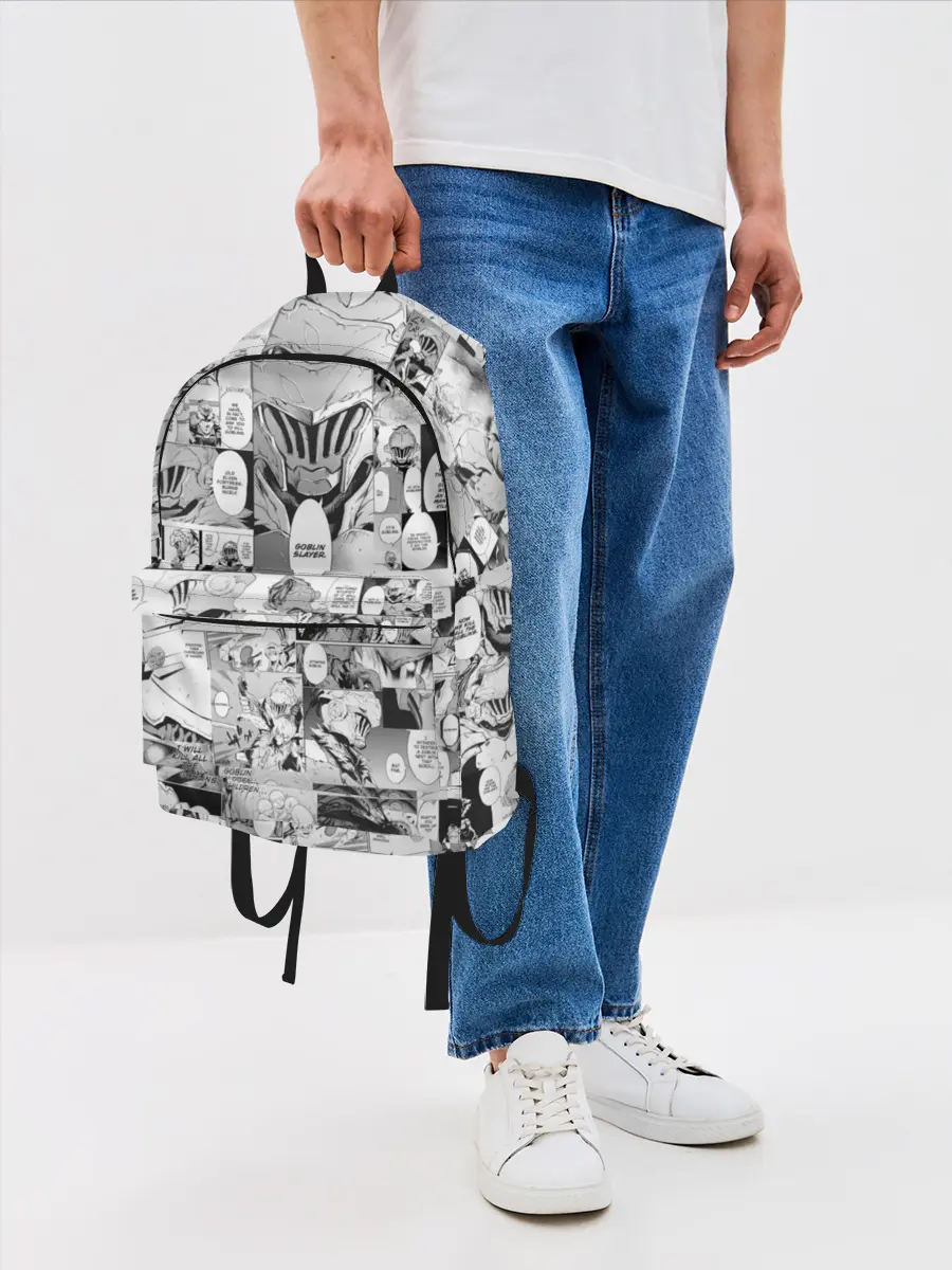 Рюкзак джинсовый / Goblin Slayer Manga