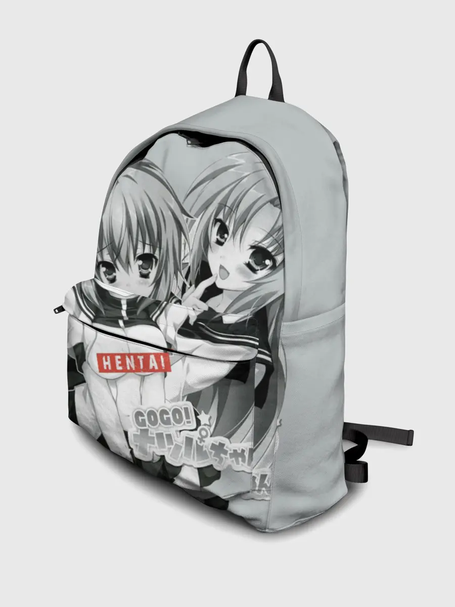 Рюкзак джинсовый / Японская анимация