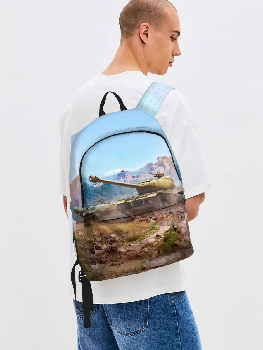 Рюкзак джинсовый / Танки