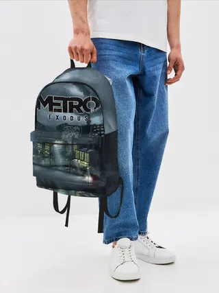 Рюкзак джинсовый / Метро: Исход