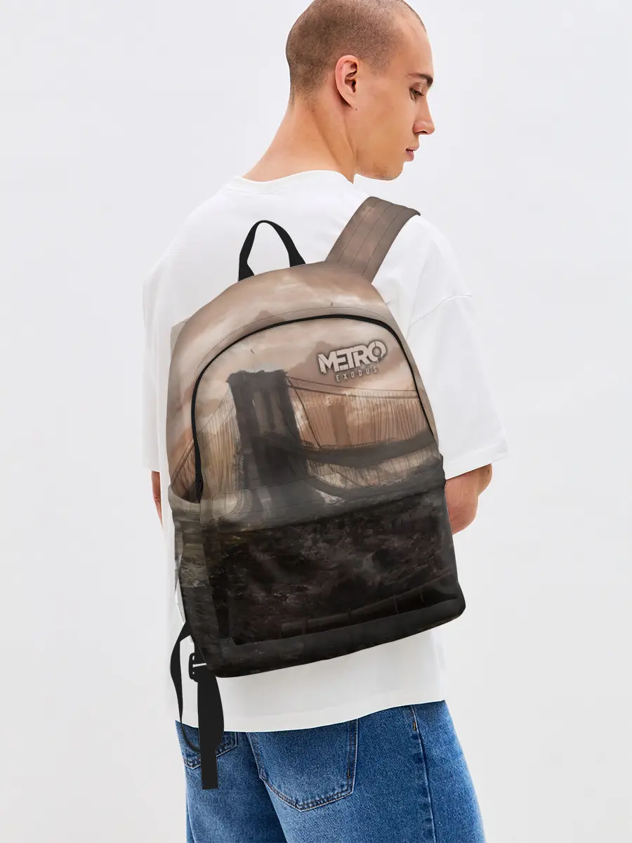 Рюкзак джинсовый / Метро: Исход