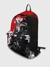 Рюкзак джинсовый / Goblin Slayer red and black