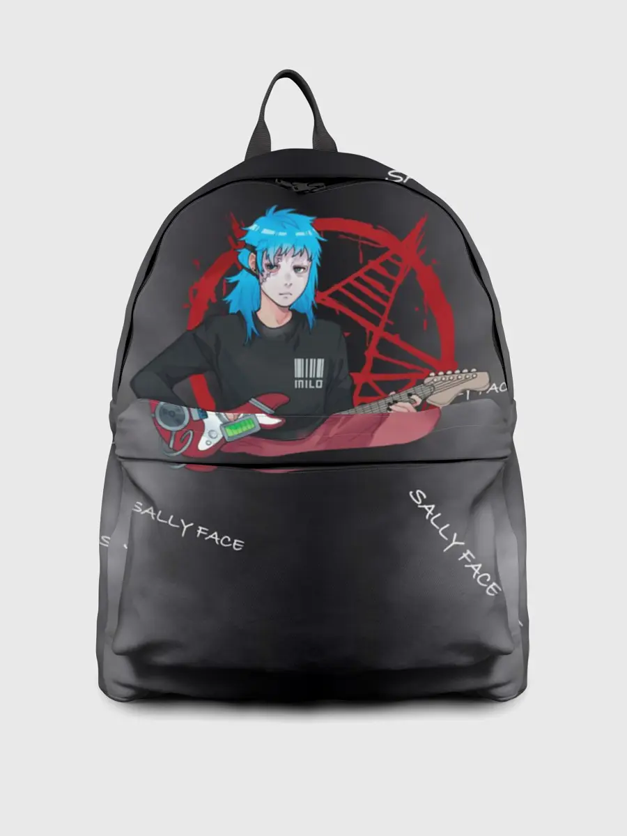 Рюкзак джинсовый / Sally Face with a Guitar