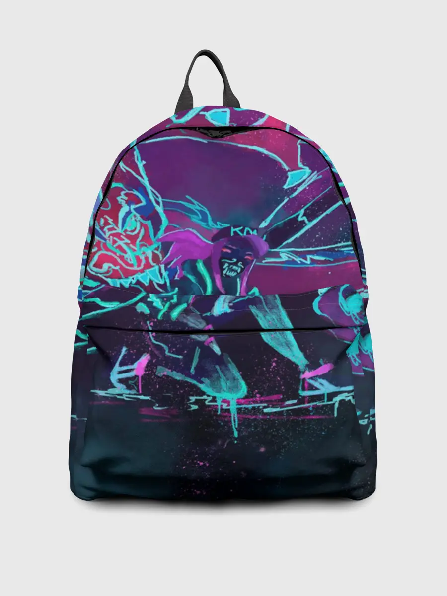 Рюкзак джинсовый / lol kda akali