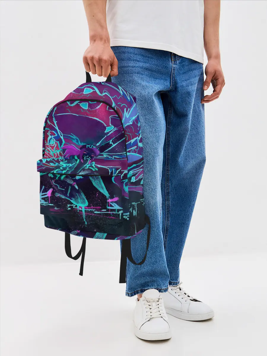 Рюкзак джинсовый / lol kda akali